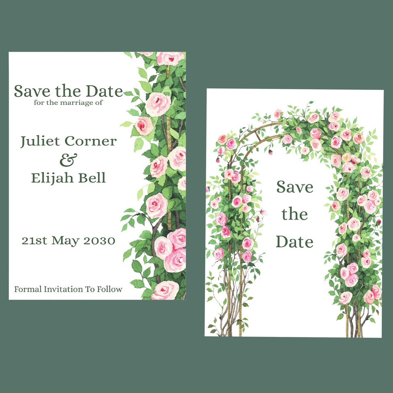 Save The Date - At the Altar