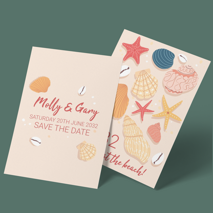 Save The Date - Beach Wedding