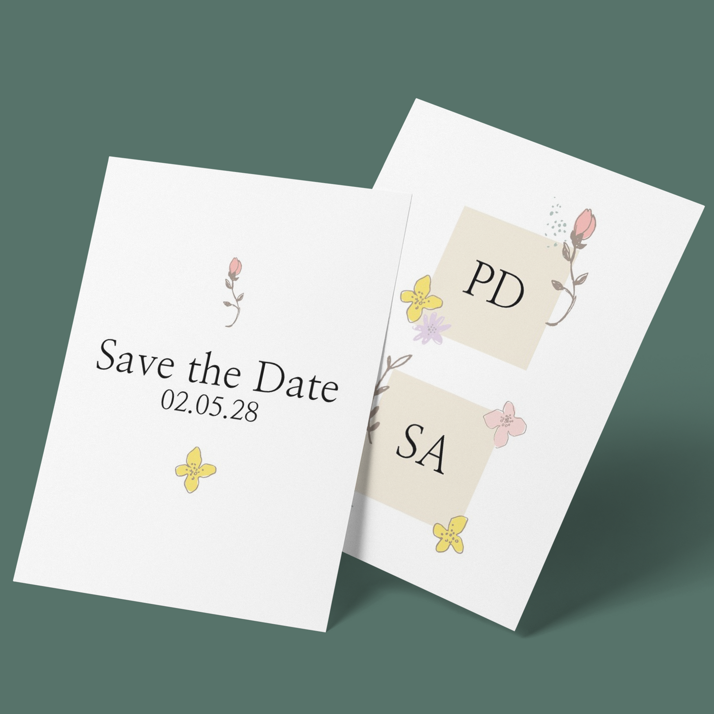 Save The Dates - A Spring Day