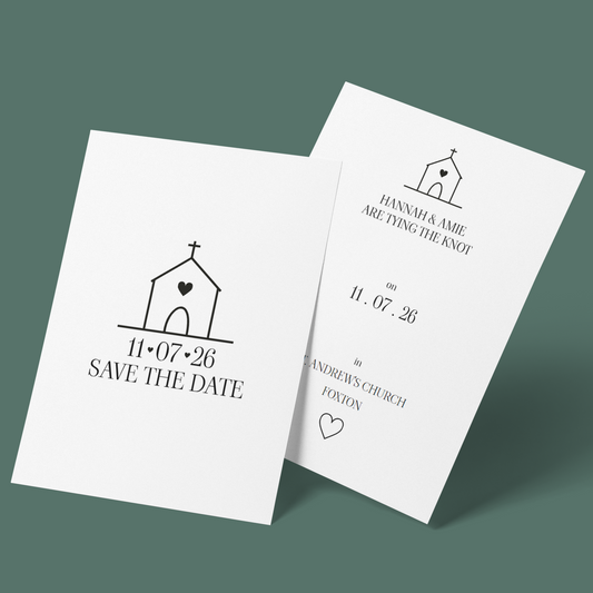 Save The Dates - Wedding Bells