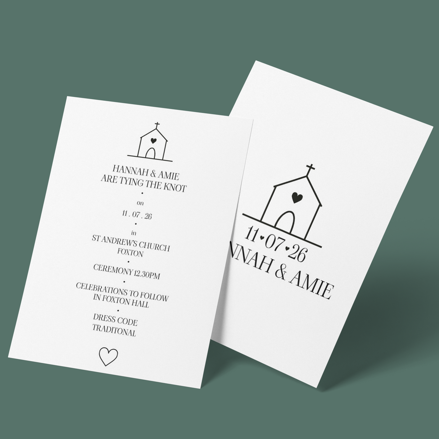 Wedding Invitations - Wedding Bells