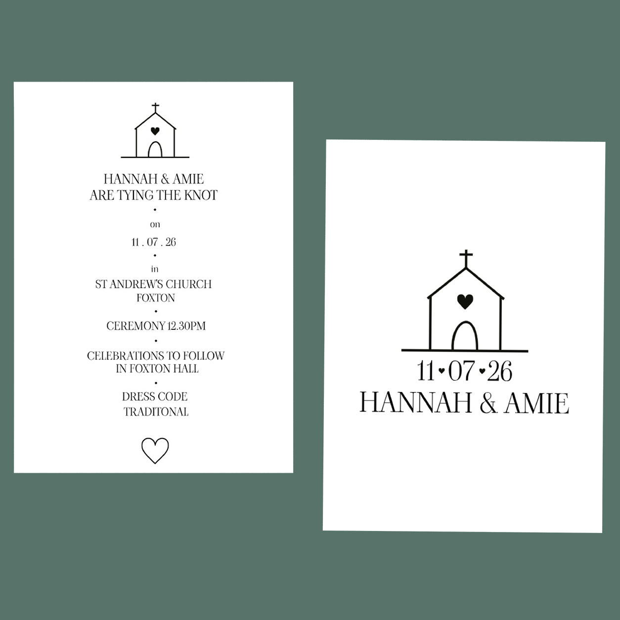 Wedding Invitations - Wedding Bells