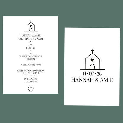 Wedding Invitations - Wedding Bells