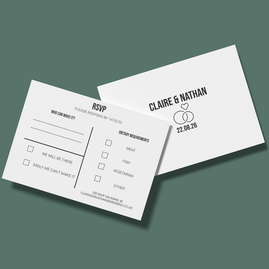 RSVP Cards - Classic