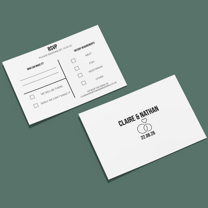 RSVP Cards - Classic