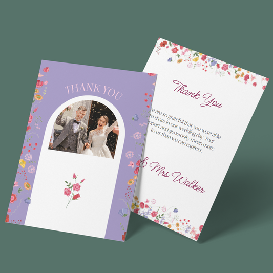 Thank You Cards - Floral Meadow