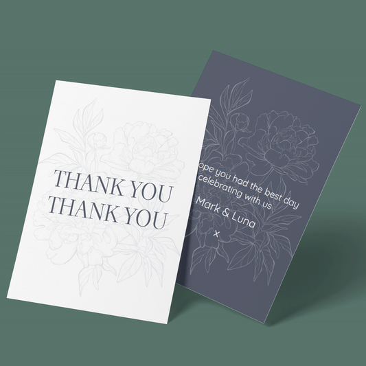 Thank You Cards - A Winters Tale