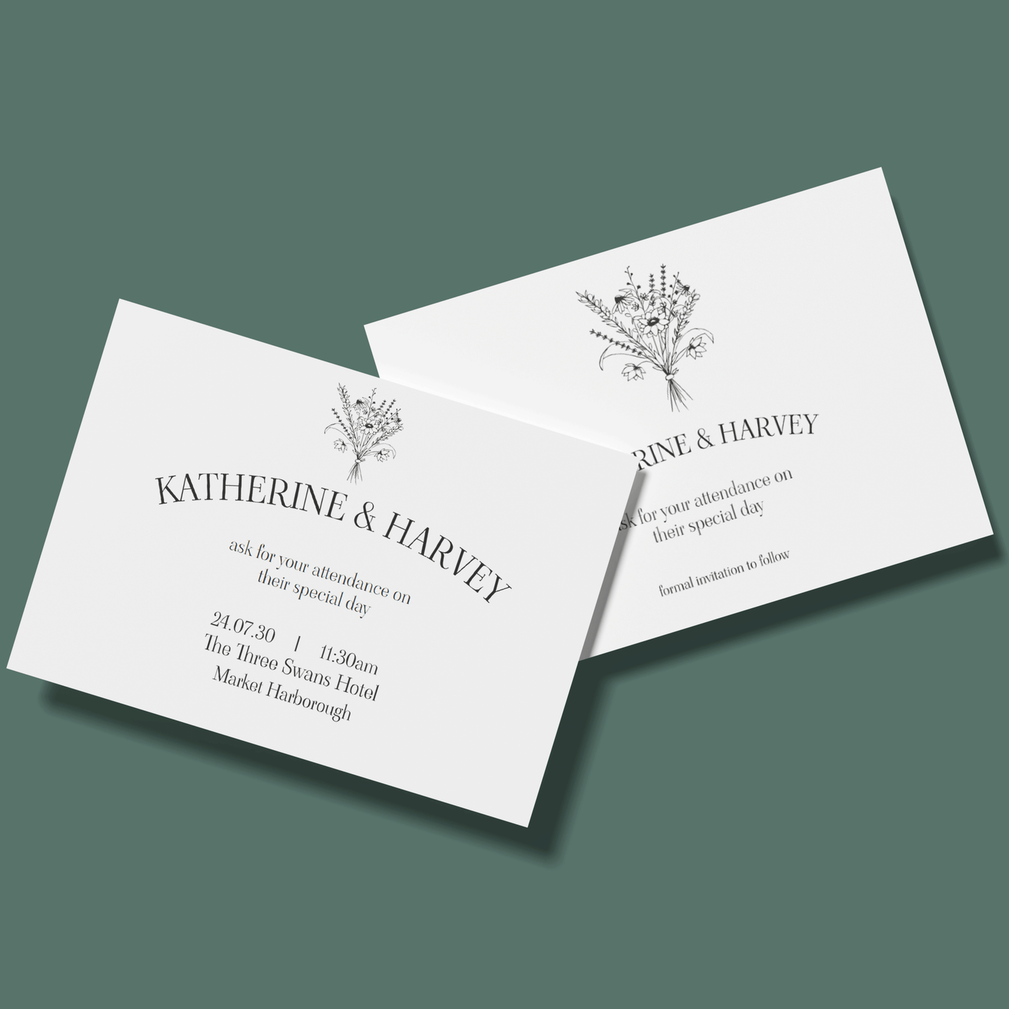 Wedding Invitations - Wedding Flowers