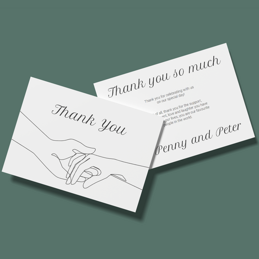 Thank You Cards - Together Forever