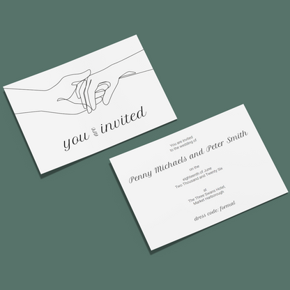 Wedding Invitations - Together Forever