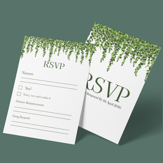 RSVP Cards - Ivy