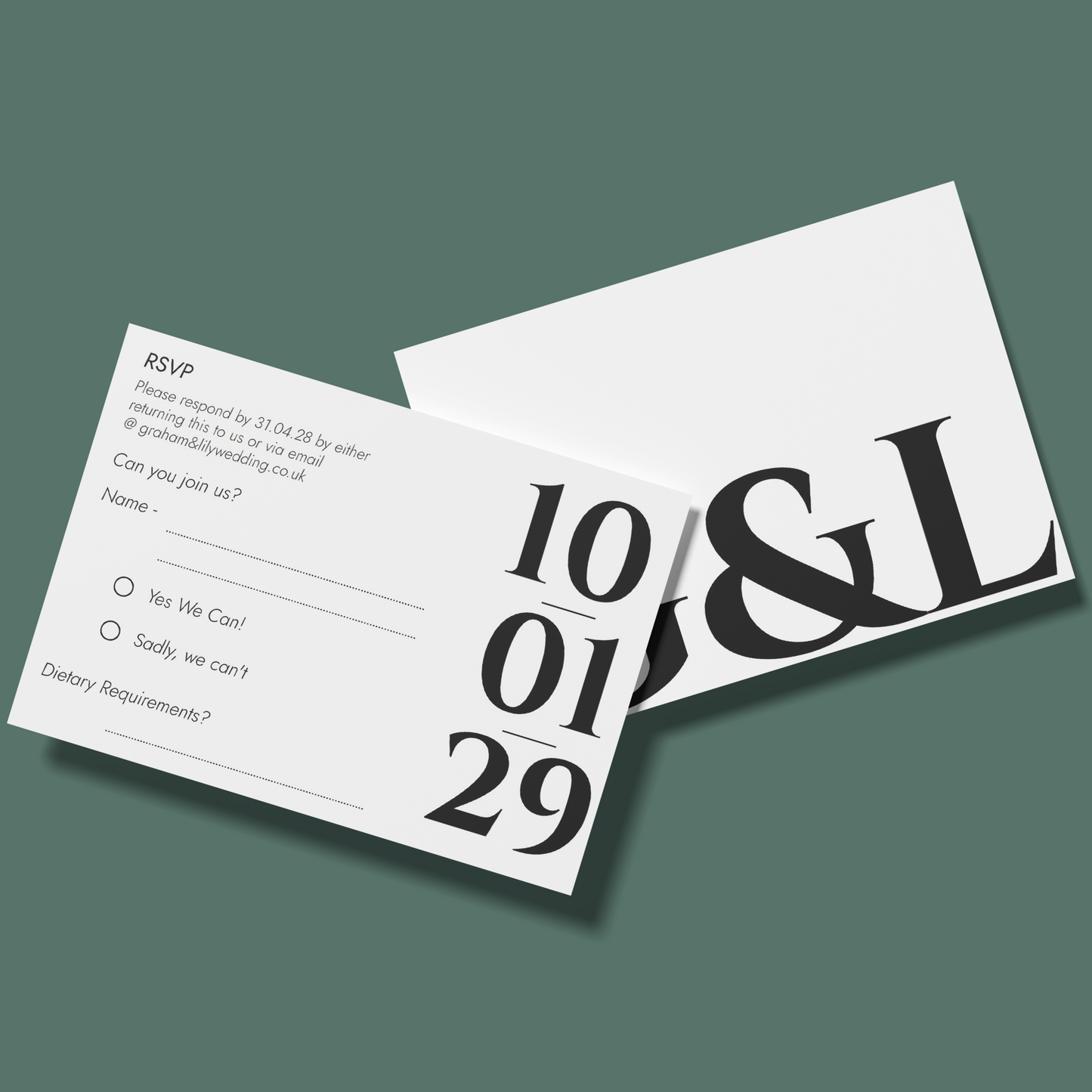 RSVP Cards - Better Together