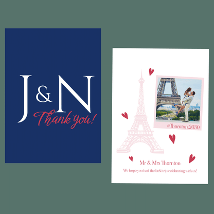 Thank You Cards - Paris