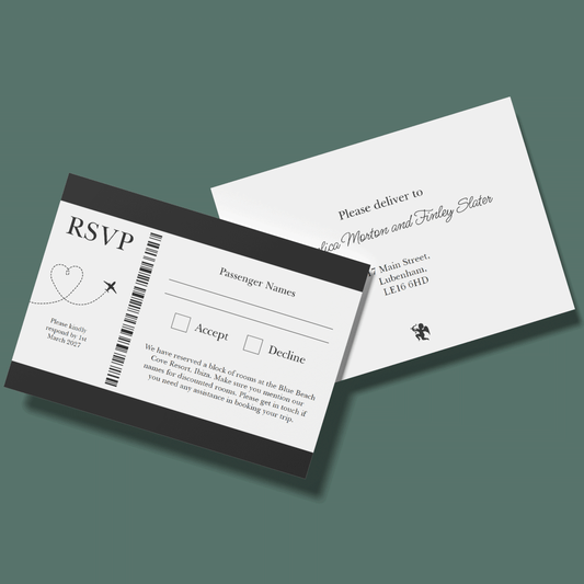 RSVP Cards - New Adventure