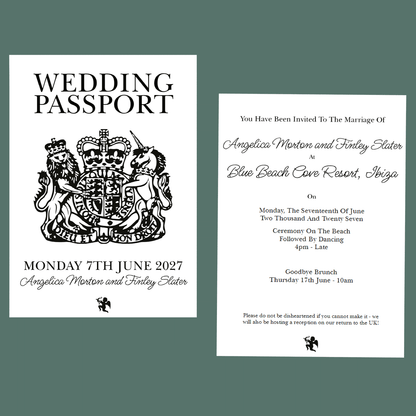 Wedding Invitations - New Adventure