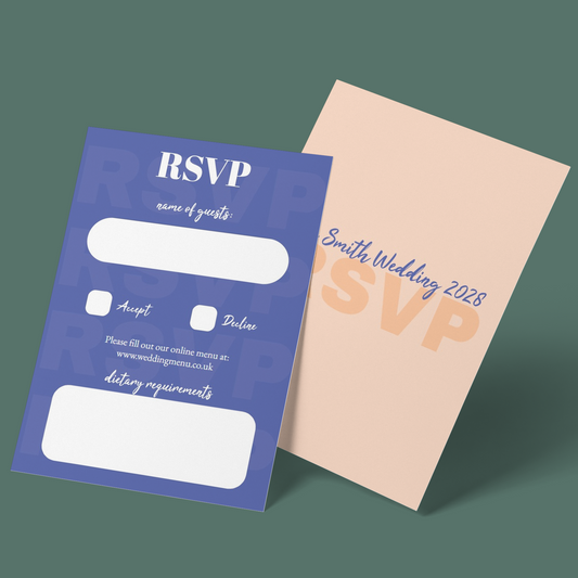 RSVP Cards - Polaroid Memories