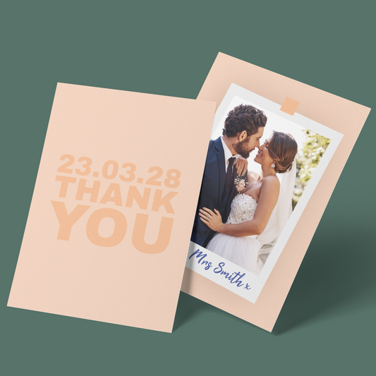 Thank You Cards - Polaroid Memories