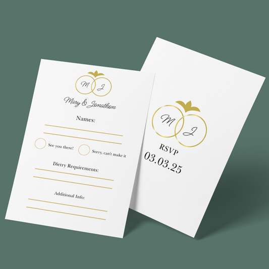 RSVP Cards - Say I Do