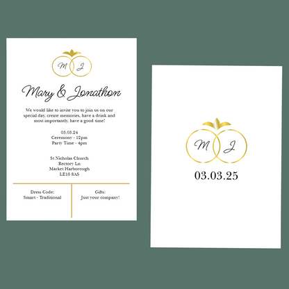 Wedding Invitations - Say I Do