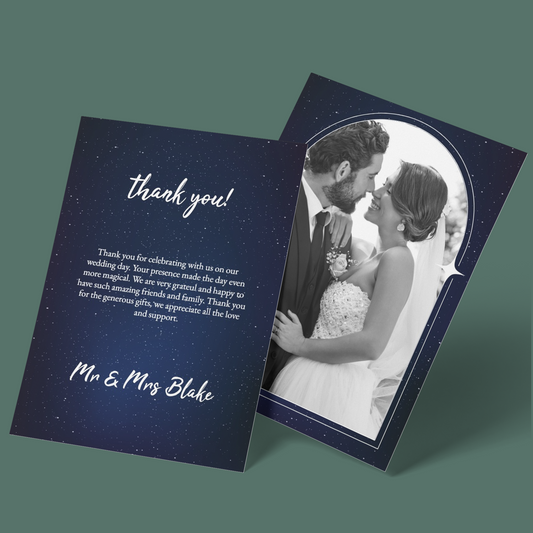 Thank You Cards - Starry Night