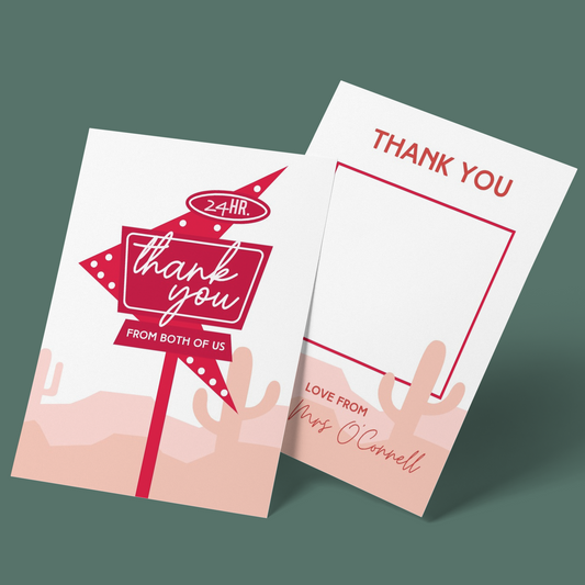 Thank You Cards - Vegas