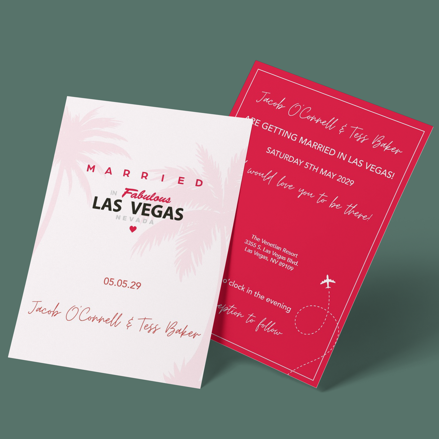 Wedding Invitations - Vegas