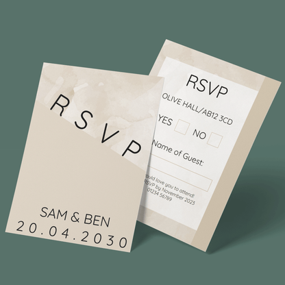 RSVP Cards - Natural Wonder