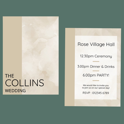 Wedding Invitations - Natural Wonder