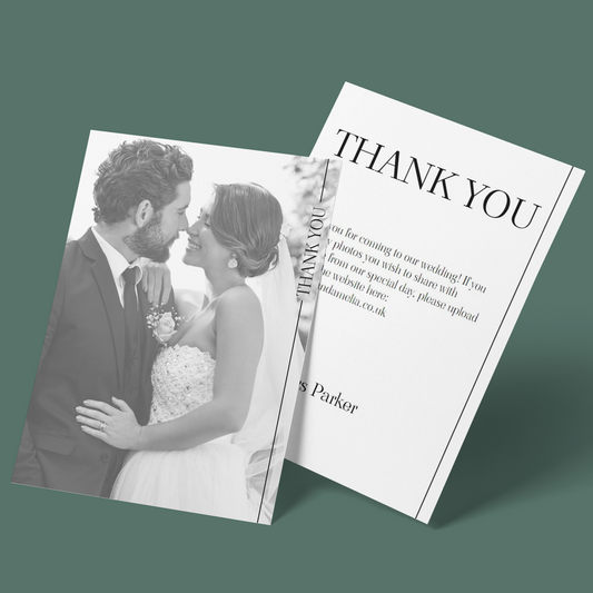 Thank You Cards - Wedding Elegance