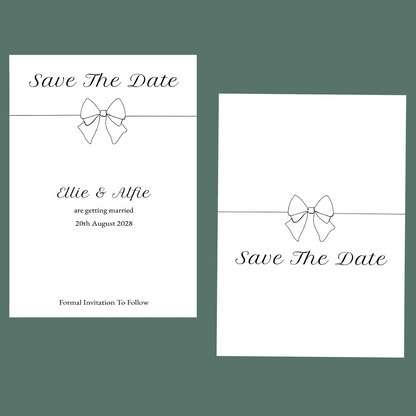 Save The Date - Tying the Knot